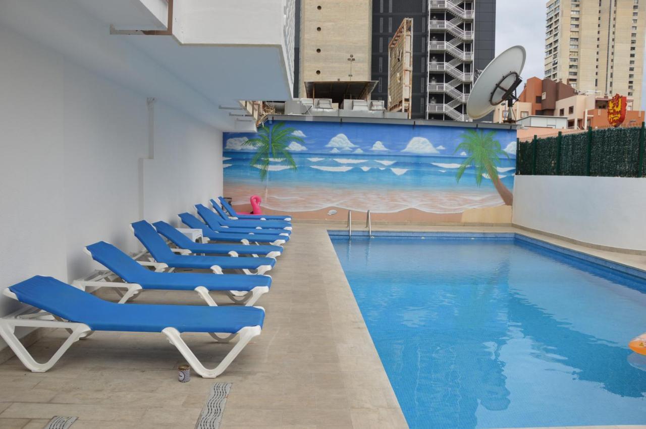 Apts Ara With Pool Benidorm Extérieur photo